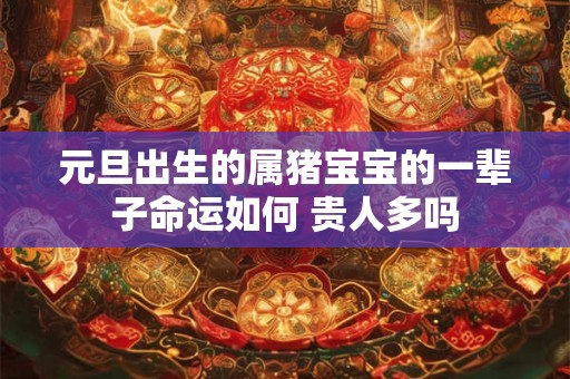元旦出生的属猪宝宝的一辈子命运如何 贵人多吗 元旦出生的属猪宝宝的一辈子命运如何 贵人多吗
