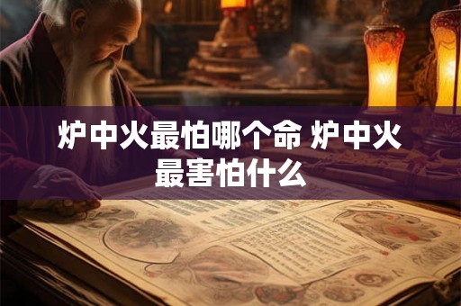 炉中火最怕哪个命 炉中火最害怕什么
