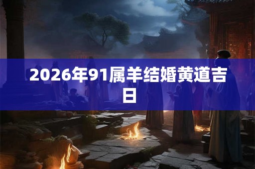 2026年91属羊结婚黄道吉日