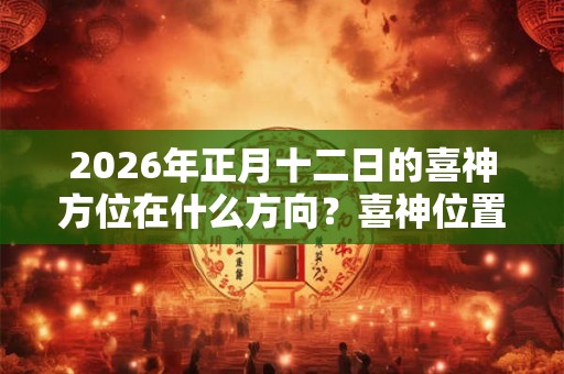 2026年正月十二日的喜神方位在什么方向？喜神位置最新