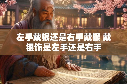 左手戴银还是右手戴银 戴银饰是左手还是右手