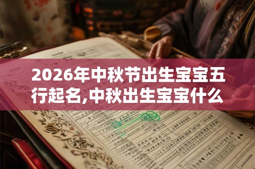 2026年中秋节出生宝宝五行起名,中秋出生宝宝什么五行? 2026年中秋节出生宝宝五行起名,中秋出生宝宝什么五行?