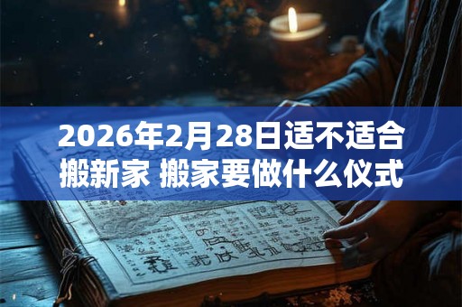2026年2月28日适不适合搬新家 搬家要做什么仪式 2026年2月28日适不适合搬新家 搬家要做什么仪式