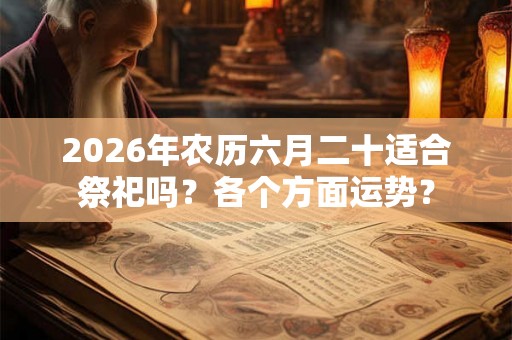2026年农历六月二十适合祭祀吗?各个方面运势? 2026年农历六月二十适合祭祀吗?各个方面运势?