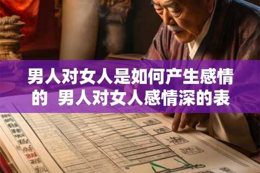 男人对女人是如何产生感情的  男人对女人感情深的表现