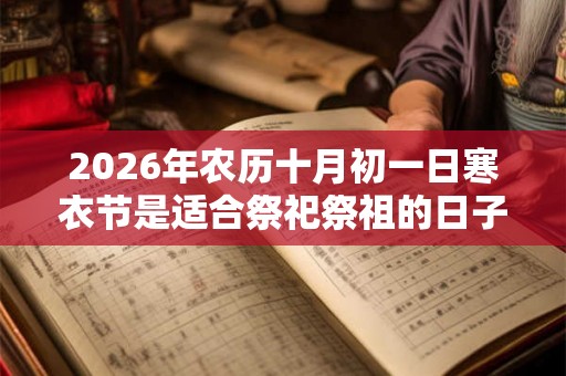 2026年农历十月初一日寒衣节是适合祭祀祭祖的日子吗？