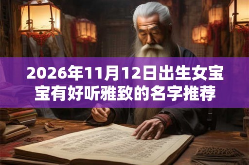 2026年11月12日出生女宝宝有好听雅致的名字推荐 2026年11月12日出生女宝宝有好听雅致的名字推荐