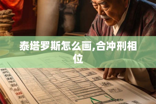 泰塔罗斯怎么画,合冲刑相位