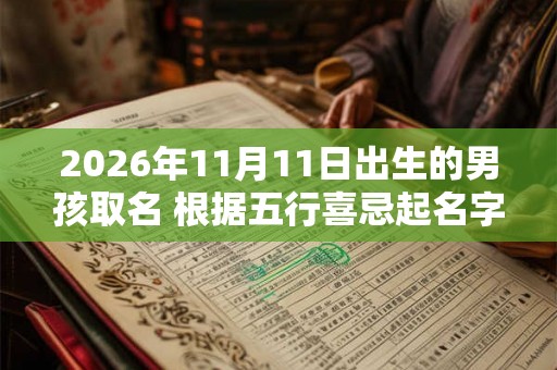 2026年11月11日出生的男孩取名 根据五行喜忌起名字 2026年11月11日出生的男孩取名 根据五行喜忌起名字