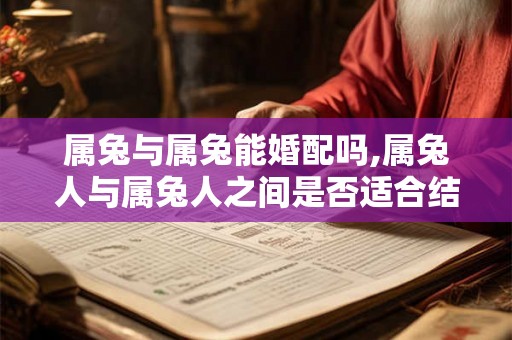 属兔与属兔能婚配吗,属兔人与属兔人之间是否适合结婚? 属兔与属兔能婚配吗,属兔人与属兔人之间是否适合结婚?
