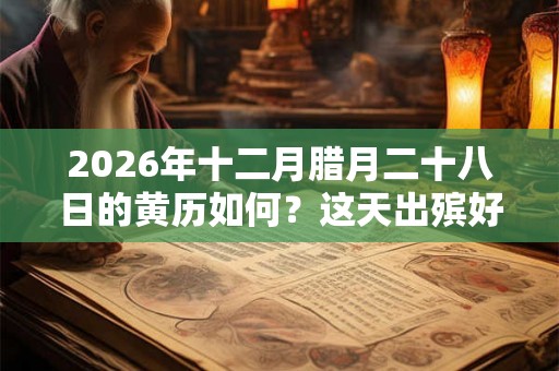 2026年十二月腊月二十八日的黄历如何？这天出殡好吗？
