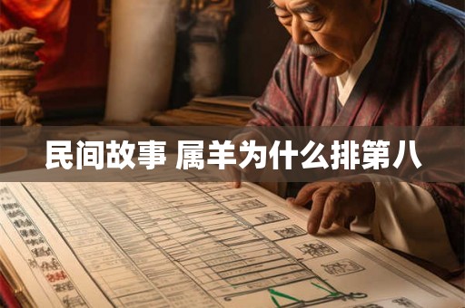 民间故事 属羊为什么排第八