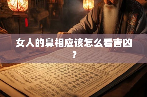 女人的鼻相应该怎么看吉凶? 女人的鼻相应该怎么看吉凶?