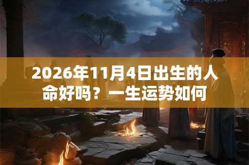 2026年11月4日出生的人命好吗？一生运势如何