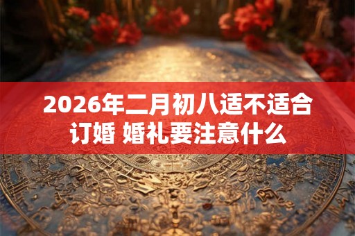 2026年二月初八适不适合订婚 婚礼要注意什么 2026年二月初八适不适合订婚 婚礼要注意什么
