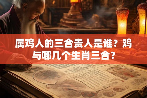 属鸡人的三合贵人是谁？鸡与哪几个生肖三合？