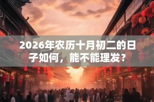 2026年农历十月初二的日子如何，能不能理发？
