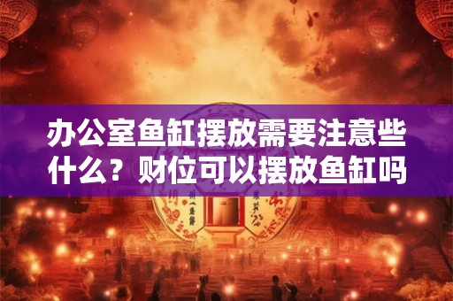 办公室鱼缸摆放需要注意些什么？财位可以摆放鱼缸吗？