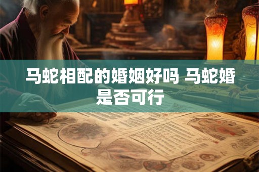 马蛇相配的婚姻好吗 马蛇婚是否可行
