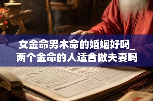 女金命男木命的婚姻好吗_两个金命的人适合做夫妻吗