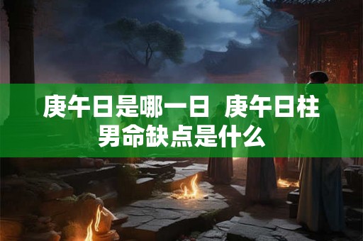 庚午日是哪一日 庚午日柱男命缺点是什么 庚午日是哪一日 庚午日柱男命缺点是什么