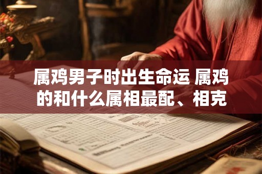 属鸡男子时出生命运 属鸡的和什么属相最配、相克