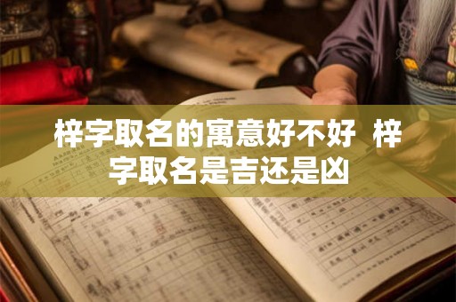 梓字取名的寓意好不好  梓字取名是吉还是凶