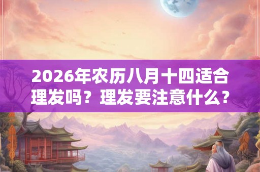 2026年农历八月十四适合理发吗?理发要注意什么? 2026年农历八月十四适合理发吗?理发要注意什么?