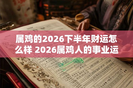 属鸡的2026下半年财运怎么样 2026属鸡人的事业运势好吗