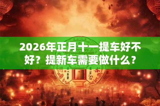 2026年正月十一提车好不好？提新车需要做什么？
