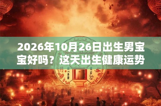 2026年10月26日出生男宝宝好吗？这天出生健康运势怎么样？