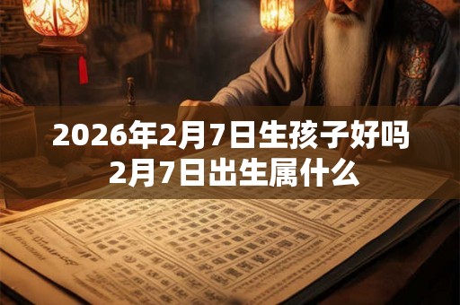 2026年2月7日生孩子好吗 2月7日出生属什么