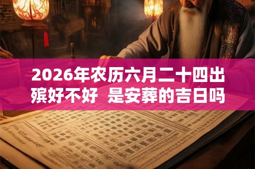 2026年农历六月二十四出殡好不好 是安葬的吉日吗 2026年农历六月二十四出殡好不好 是安葬的吉日吗