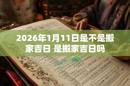 2026年1月11日是不是搬家吉日 是搬家吉日吗 2026年1月11日是不是搬家吉日 是搬家吉日吗