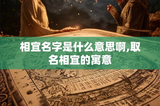 相宜名字是什么意思啊,取名相宜的寓意