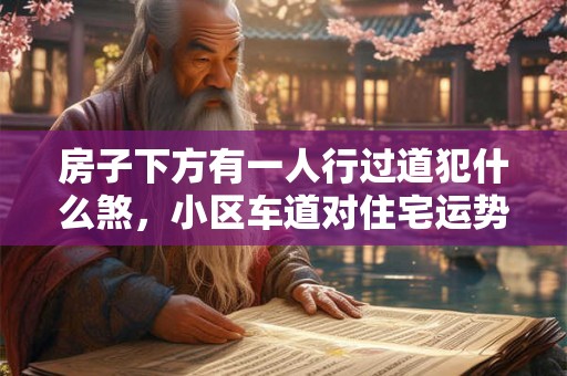 房子下方有一人行过道犯什么煞，小区车道对住宅运势的影响
