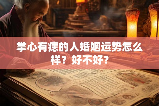 掌心有痣的人婚姻运势怎么样?好不好? 掌心有痣的人婚姻运势怎么样?好不好?