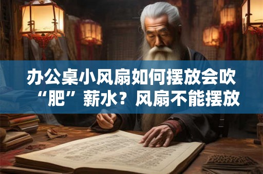 办公桌小风扇如何摆放会吹“肥”薪水？风扇不能摆放在哪里？