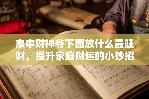 家中财神爷下面放什么最旺财，提升家庭财运的小妙招