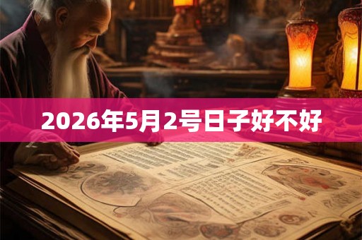 2026年5月2号日子好不好