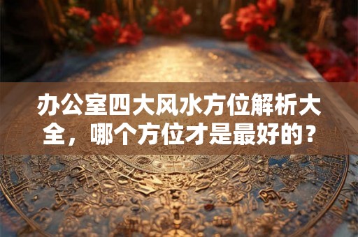 办公室四大风水方位解析大全，哪个方位才是最好的？