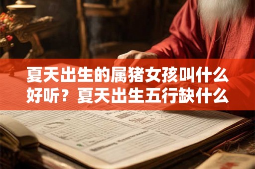 夏天出生的属猪女孩叫什么好听？夏天出生五行缺什么？