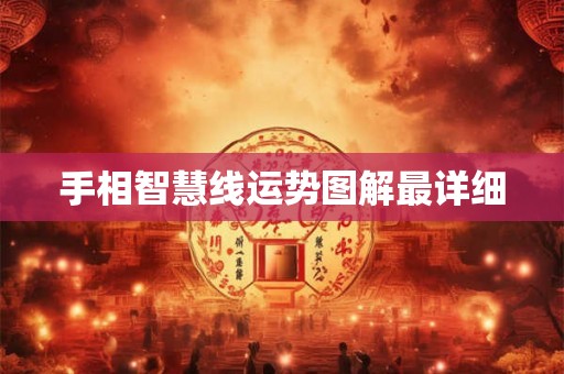 手相智慧线运势图解最详细