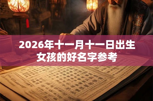 2026年十一月十一日出生女孩的好名字参考