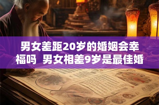 男女差距20岁的婚姻会幸福吗  男女相差9岁是最佳婚姻