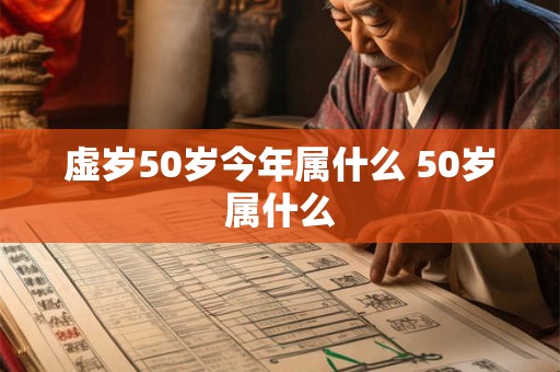 虚岁50岁今年属什么 50岁属什么