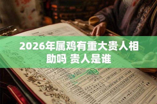 2026年属鸡有重大贵人相助吗 贵人是谁