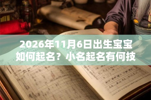 2026年11月6日出生宝宝如何起名?小名起名有何技巧? 2026年11月6日出生宝宝如何起名?小名起名有何技巧?