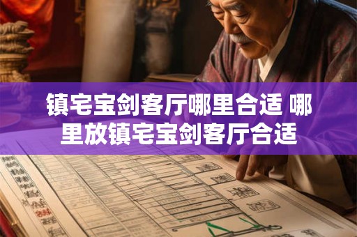 镇宅宝剑客厅哪里合适 哪里放镇宅宝剑客厅合适