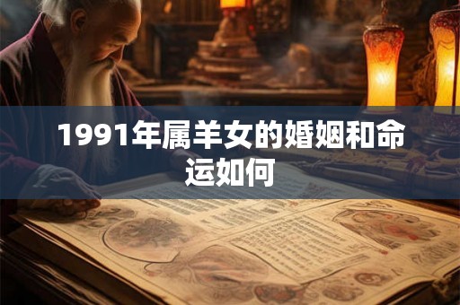 1991年属羊女的婚姻和命运如何